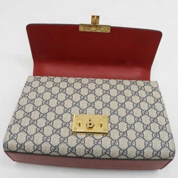 Gucci GG Supreme Padlock Medium Shoulder Bag - Picture 10 of 14